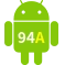 tela de roleta ao vivo no app 94a.com com dealer e interface de apostas